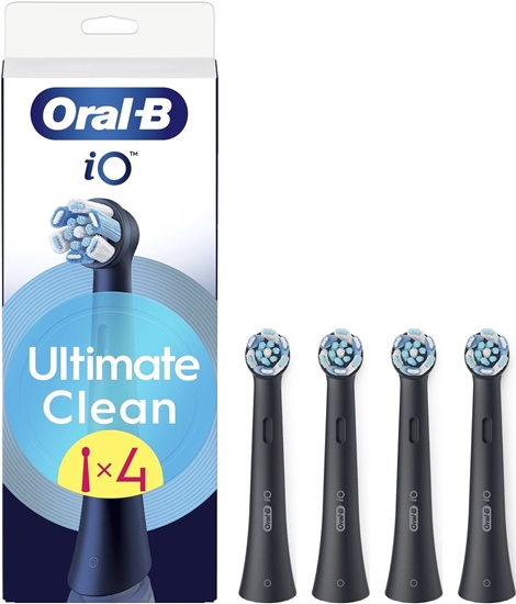 ORALB IO REFILL ULTIMATE CLEAN 4ST ZWART
